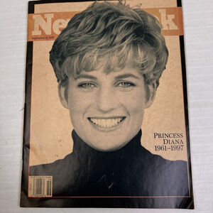 Newsweek Princess Diana Sept 8 1997 Death Of A Princess Collectible Royalty Ads